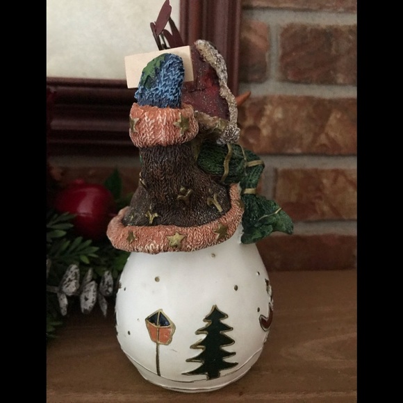 ❤️Rare Home Interiors Winter Snow Snowman‼️FINAL SALE - Picture 4 of 9
